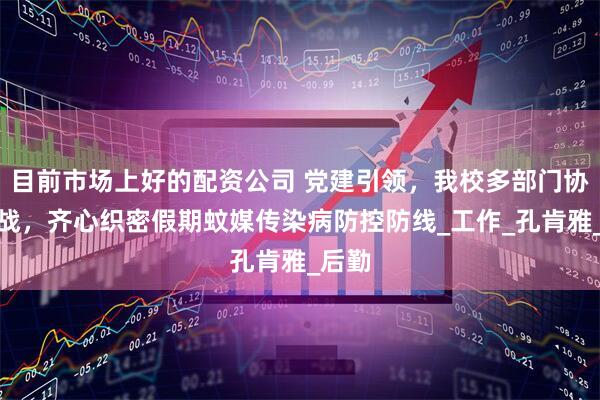 目前市场上好的配资公司 党建引领，我校多部门协同作战，齐心织密假期蚊媒传染病防控防线_工作_孔肯雅_后勤